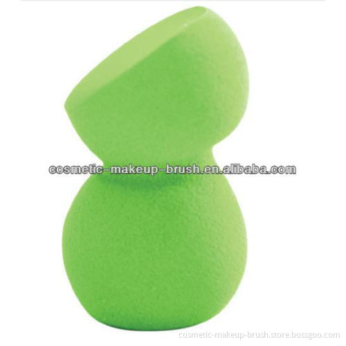 Hydrophilic precision cosmetic puff sponge latex free